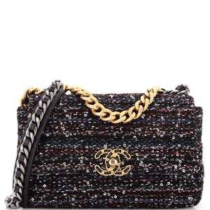 Chanel 19 Flap Bag Quilted Tweed And #239911C42B